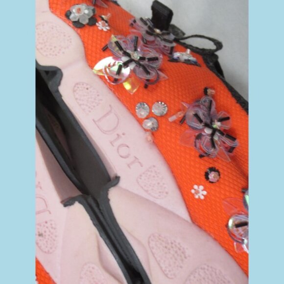 Dior Embellished Mesh Fusion Sneakers Womens 36 - Picture 12 of 13